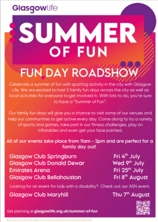 Summer of fun - Fun day Roadshow
